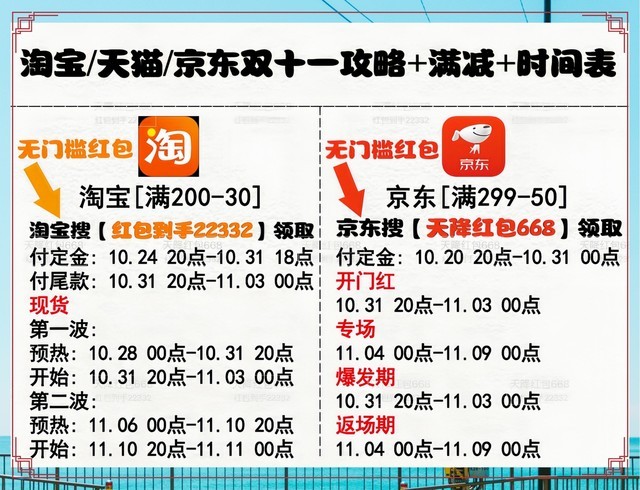 2023年双11在哪里买东西便宜？今年双十一怎么买最省心省钱？攻略来了！